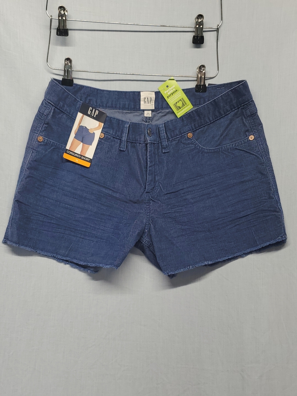 GAP Indigo Blue Denim Cutoff Shorts #276